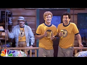 Justin Timberlake and Jimmy Fallon Return to Camp Winnipesaukee and Sing "Ironic"