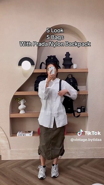 Prada Nylon Backpack Review: 5 Stylish Looks to Try