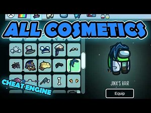 Among Us - All Cosmetics With Cheat Engine