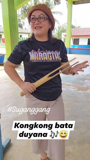 Suganggang is a buzzer struck on the palm of a hand. This is made of bulo (a bamboo plant variety relatively smaller than kawayan; this one does not have node needles). The hole on one end is where pang-midya is done using the thumb so as to vary low/high relative pitches. UPD Journals | Icyll Franco Luces