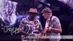 Arnold McCuller, James's longtime friend and backing vocalist, has decided to hang up his hat and retire from touring life after almost 50 years on the road with James and many other great artists. By way of tribute, head to YouTube to see and hear Arnold's beautiful voice at work on this recent Canadian performance of "Shower The People" 👉 https://youtu.be/pdPfCUBU2_k While the summer 2022 US tour was Arnold's last full swing with James and his All-Star Band, he will pop in now and then in the