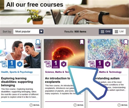 1.1K views · 11 reactions | Thanks for bearing with us yesterday while OpenLearn was offline, and we hope you like the new features that were added during the upgrade 﫰 Our favourite is 'save for later'  When signed in to your account, you can now click the icon in the corner of any tile and it'll be saved to your 'saved items' on your learner profile in one simple click  Happy free learning 﫶 Visit openlearn.com to try it out for yourself | OpenLearn | Facebook