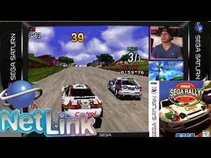 Sega Saturn Netlink Match #9 | Sega Rally | U.K. to USA! Online Multiplayer (VoiP)