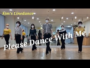 Please Dance With Me Linedance 킴스라인댄스 토요강사동아리 중급 [Choreo: José Miguel]