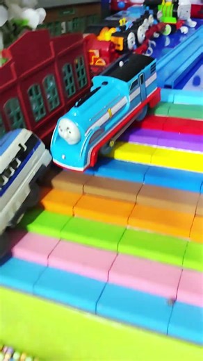 Thomas engine || ASMR Thomas and friends satisfying #shorts #toyshorts