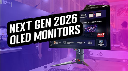 [Round-up] Asus Unveil Next Gen Monitors at CES 2026 - TFTCentral