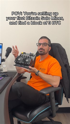 Idan Abada on Instagram: "Unlock 144 chances of mining 3.125 Bitcoin EVERY SINGLE DAY! The NerdOCTaxe is a convenient, zero-effort Bitcoin full node that lets you independently verify every transaction and block on the Bitcoin network. It runs automatically, 24/7, with no setup required — just plug it in and sync. www.bitcoinmerch.com or click the link in our bio #bitcoin #mining #bitcoinmerch #bitcoinmining #NerdOCTAxe"