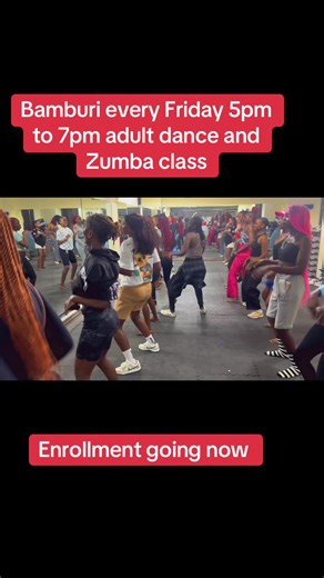 Join Bamburi Zumba and Dance Classes Every Friday