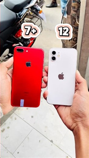 iPhone 7+ Vs iPhone 12 | Camera Zoom Test! #shorts