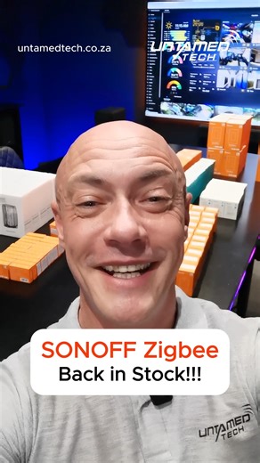 SONOFF Zigbee Devices Back in Stock!!! untamedtech.co.za #untamedtech #sonoff #zigbee #smarthome #SASmartHome #automatedlifestyle #smarthouse #homeinspiration #automation #SmartHomeAutomation #SmartTech #smarthomeideas #smartswitch #smarthometechnology #SouthAfrica #homeassistant #motionsensor #motionsensorlights #tempsensor #humiditysensor | Untamed Smart Home Automation Solutions