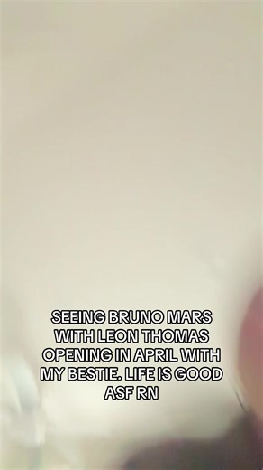 Bruno Mars Concert Opening with Leon Thomas: Ticket Victory!