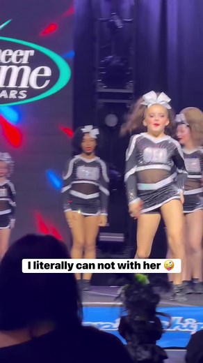 When you’re a cheerleader who lives for an audience. 👑 #cheer #cheerleader #cheerleading #competition #maincharacter