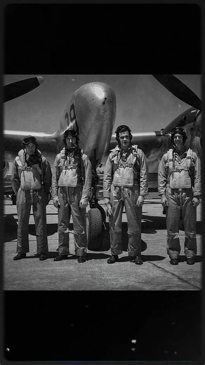 The Aircraft Engine Research Laboratory’s pilot corps during the final days of World War II, photographed on July 21, 1945. #ww2 #aviation #military #aircraft #pilot | Jets 'n' Props
