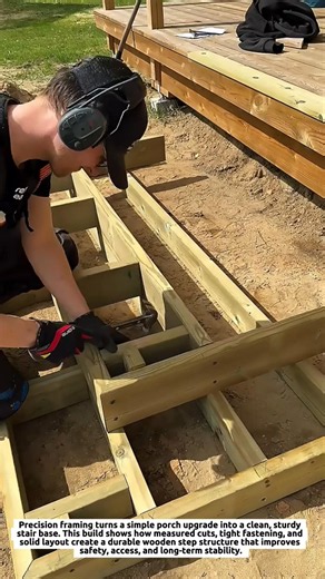 Smart Deck Stair Framing