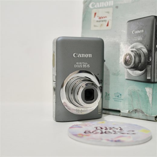 Canon Digital IXUS 95 IS (Gray/Blue, boxed) | Digital Camera | Digicam