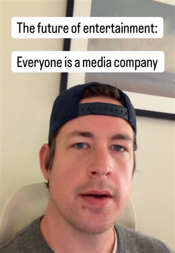 We are currently entering the next era of the media & entertainment industry, where everyone is a media company, making entertainment and storytelling their core strategy, which will create an abundance of opportunity across the board.