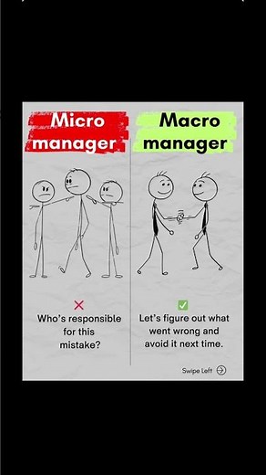 Micro-Management vs Macro-Management: Key Differences Explained #management #manager