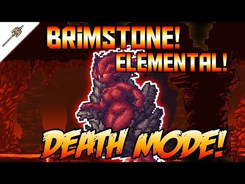 How to Beat Brimstone Elemental in Death Mode! ||Terraria Calamity Mod Boss Guide||