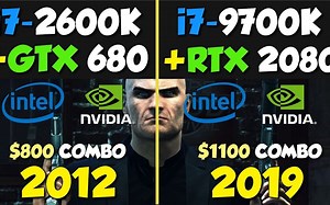 2012年高端PC VS 2019年高端PC