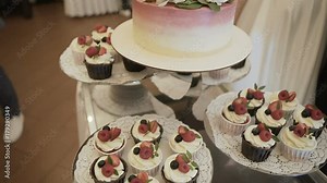 cake.Candy Bar Wedding, candy buffet.