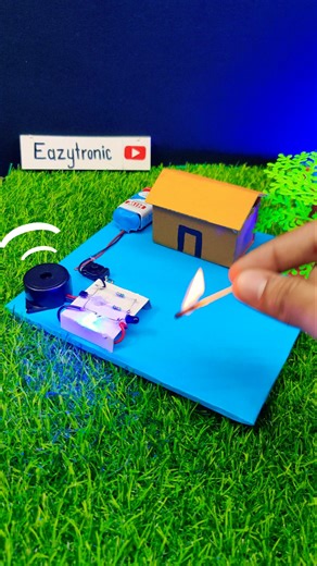 Fire Detector Project|| Fire Detector Sensor #firesensor #fire #sciencproject #science #flamesensor