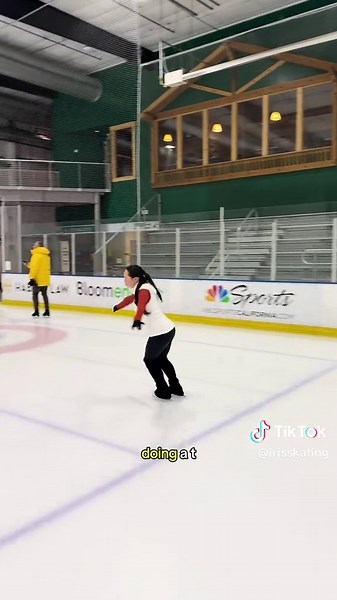 this is exactly what i do every time i get on the ice to get ready for my skate #figureskating #iceskating #adultskater #beginnerfigureskater #freestyle #mitf #skatingskills #ice #skating #figures #axel #edea