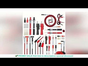 18pcs P1308B Test Lead Kit 4MM Banana Plug To Test Hook Cable Replaceable Multimeter Probe Test Wire