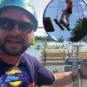 3.7K views · 64 reactions |  The *NEW* High Ropes Course is “NOW OPEN” at The Lake Kilrea 酪. . Max 20 participants at any one time. Age 5 and up. ⭐️⭐️⭐️⭐️⭐️. Each Ropes Session is 25 minutes @ £10pp. 酪. #visitcausewaycoastandglens #embraceagiantspirit #highropes #lakelife | The Lake_Kilrea | Facebook