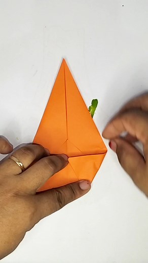 174K views · 1.1K reactions | Melipat wortel #art #diy #craft #tutorial #origami | Aeni | Facebook