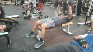 Flat bench press db. | The GYM Nation | Facebook
