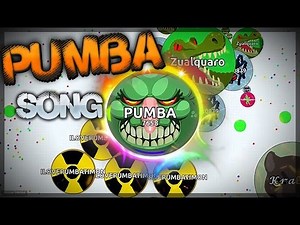 Agar.io BEST MOMENTS WITH TIMON + PUMBA song!