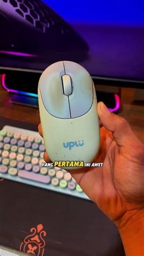 UPLU Keyboard & Mouse Wireless 1 Set Silent Click | Gaming & Office Laptop, HP, iPad