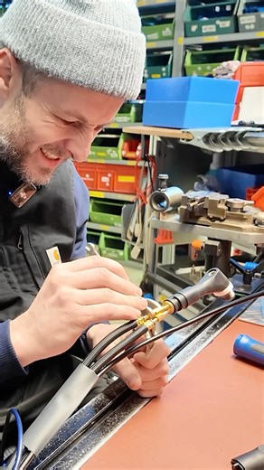 Ob das so klappt! Brenner selber zusammen bauen Abicor BINZEL