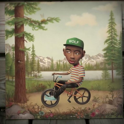 Tyler The Creator - Wolf - Album cover animation