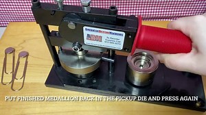 How to make custom Jumbo Paper Clip Bookmark Buttons with a button maker from ABM