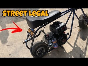 Street Legal Mini Bike?🤫 Mini Bike Adventure Police Raid Shop!