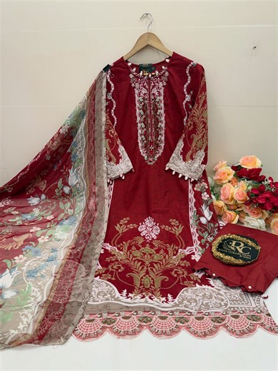 Rafa Collection | Code-2785 🌙 RAMADAN NEW ARRIVAL 🌙 Grace meets elegance in our beautifully patched dress with pearl embellishments ✨ Thoughtfully designed... | Instagram