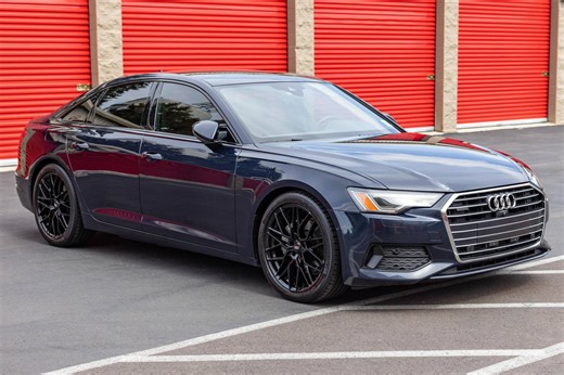 2019 Audi A6 2.0T Premium Plus - Sport Package, Firmament Blue Metallic, Okapi Brown Interior, Western-Owned