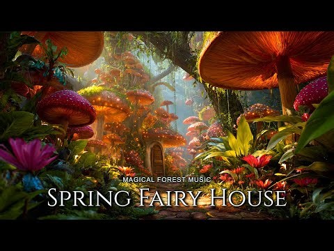 Spring Fairy House – Gentle Flute Music & Spring Nature Sounds for Sleep & Relaxation