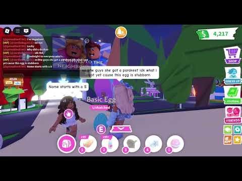 Adopt me egg hatching challenge- ft-Sam!