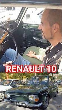 ✅️Renault 10 FASA 1967. More luxurious than the Renault 8. Driving feel and interior.