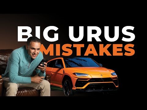 Things I dont like on the Urus YT
