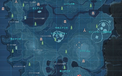 PSO2NGS 全技能点位置 路径