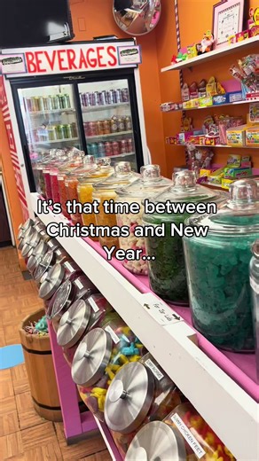 In case you need something fun to do this week…🍬🍭 #candy #candystore #christmas #newyear #fyp