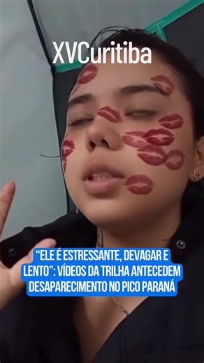 XV Curitiba on Instagram: "Siga @xvcuritiba Após o desfecho positivo do caso do jovem que desapareceu durante uma trilha no Pico Paraná, vídeos gravados ao longo do percurso passaram a chamar atenção por expor o clima entre os dois participantes da expedição nos momentos que antecederam o episódio. As imagens mostram diálogos e situações registradas ainda durante a subida e o acampamento, revelando falas marcadas por reclamações e desentendimentos. Em um dos vídeos, gravado dentro da barraca mon