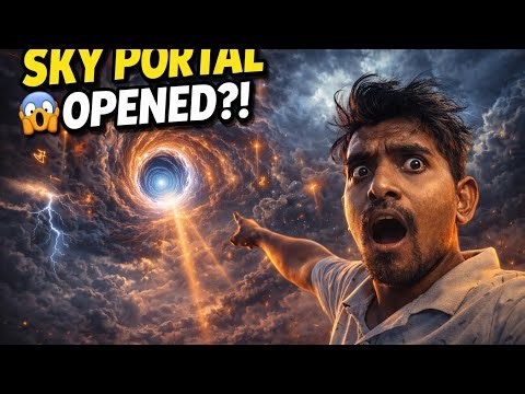 A Mysterious Sky Portal Appeared?! 😱 | Strange Symbols in the Sky