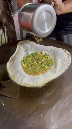Cara bikin martabak telur rapi banget enak di pandang