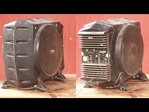 Restoration super woofer INFINITY - Car bass link restore