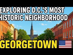 Exploring D.C.'s Most Historic Neighborhood- Georgetown 🇺🇸