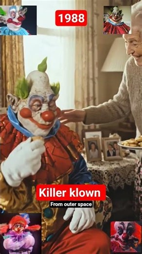 AI generated killer clowns with friendly mode